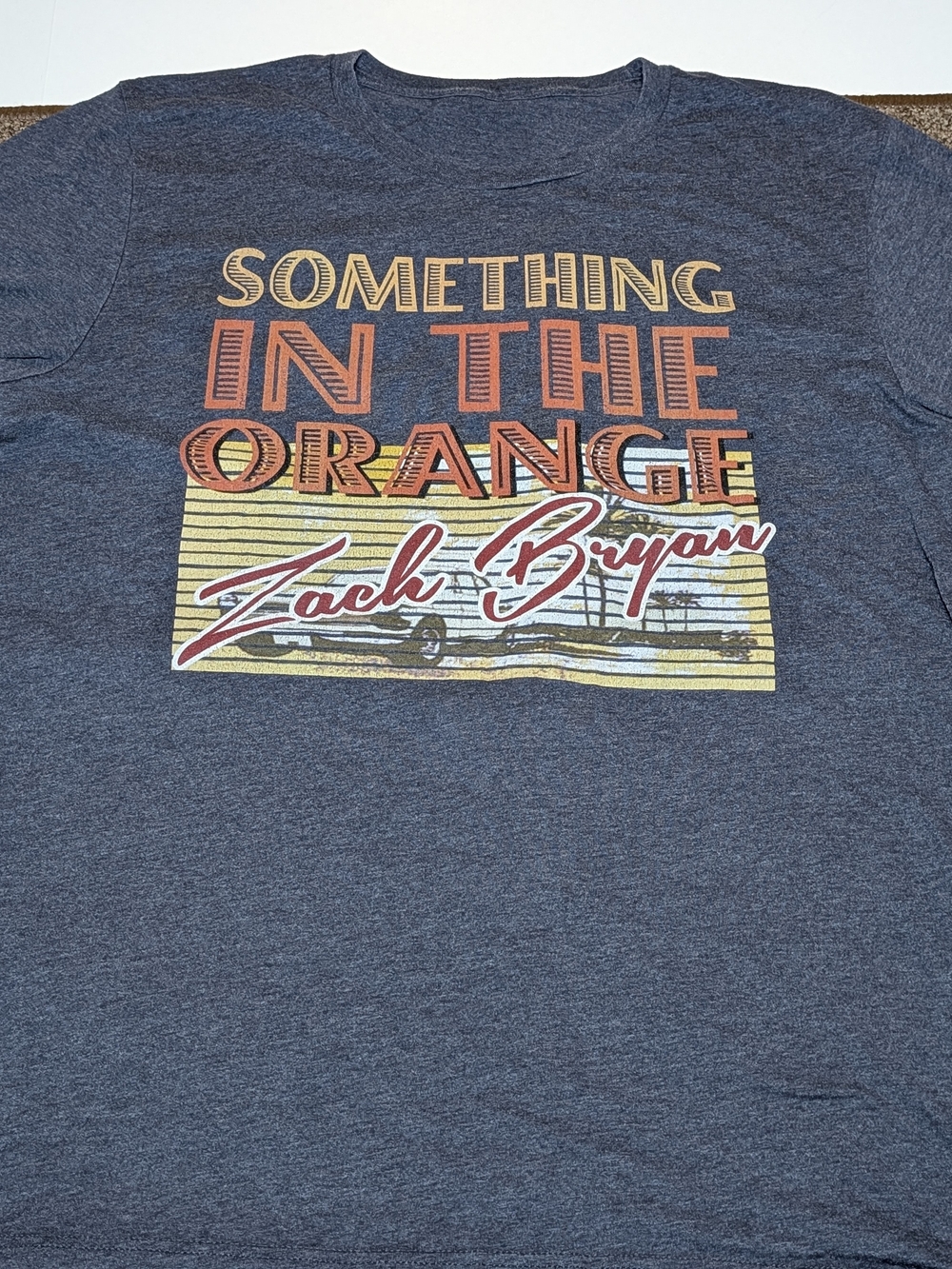 Zach Bryan Something In The Orange T-Shirt Mens XL